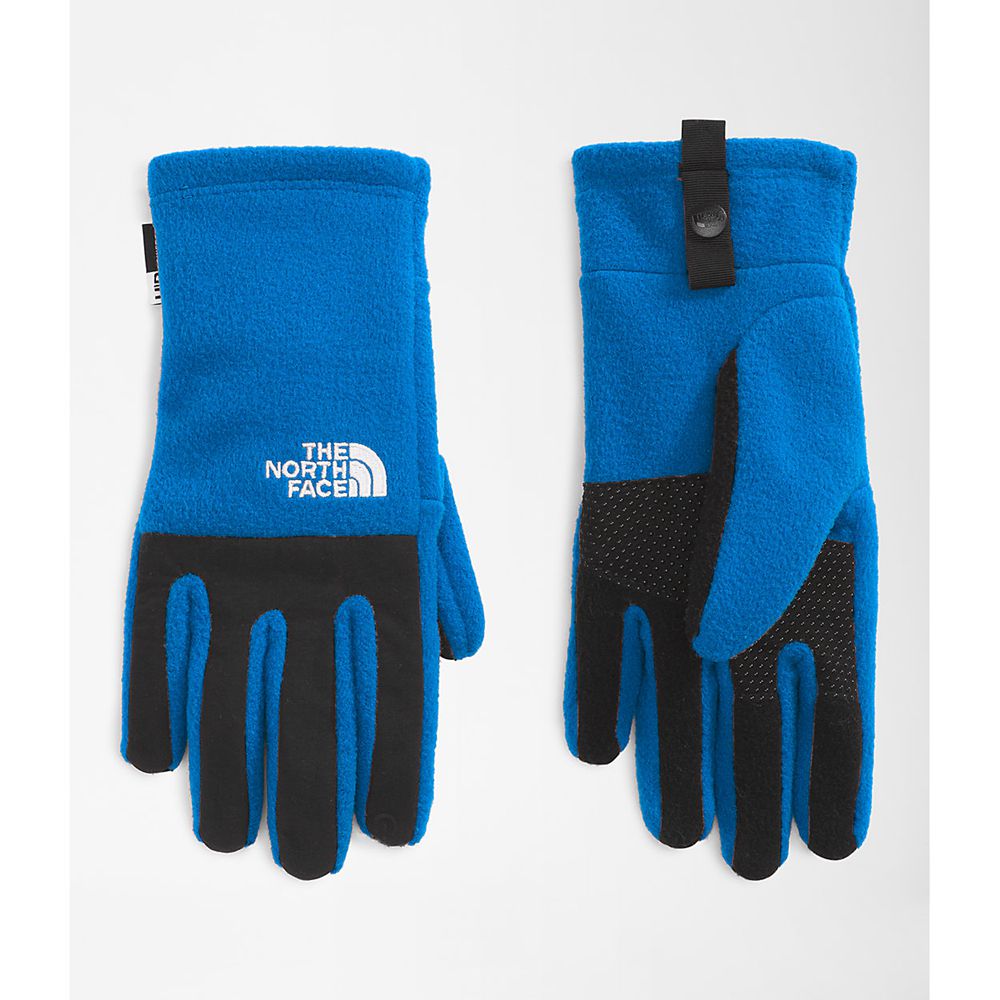 The North Face Gloves Youth Australia - The North Face Denali Etip™ Blue Hiking (GHR-680947)